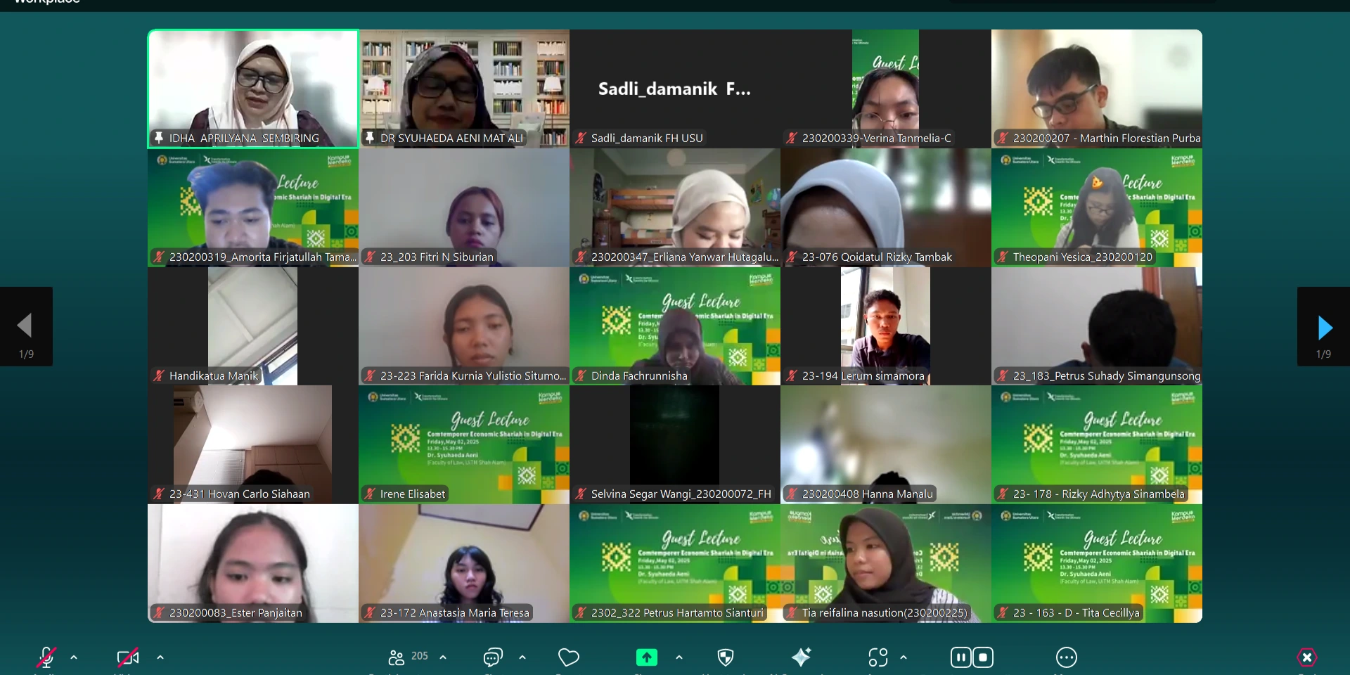 Guest Lecture, Dr. Syuhaeda Aeni Mat Ali “Sharia Meets FinTech: Malaysia's Islamic Digital Economy Through Banking, Takaful, and Social Finance”